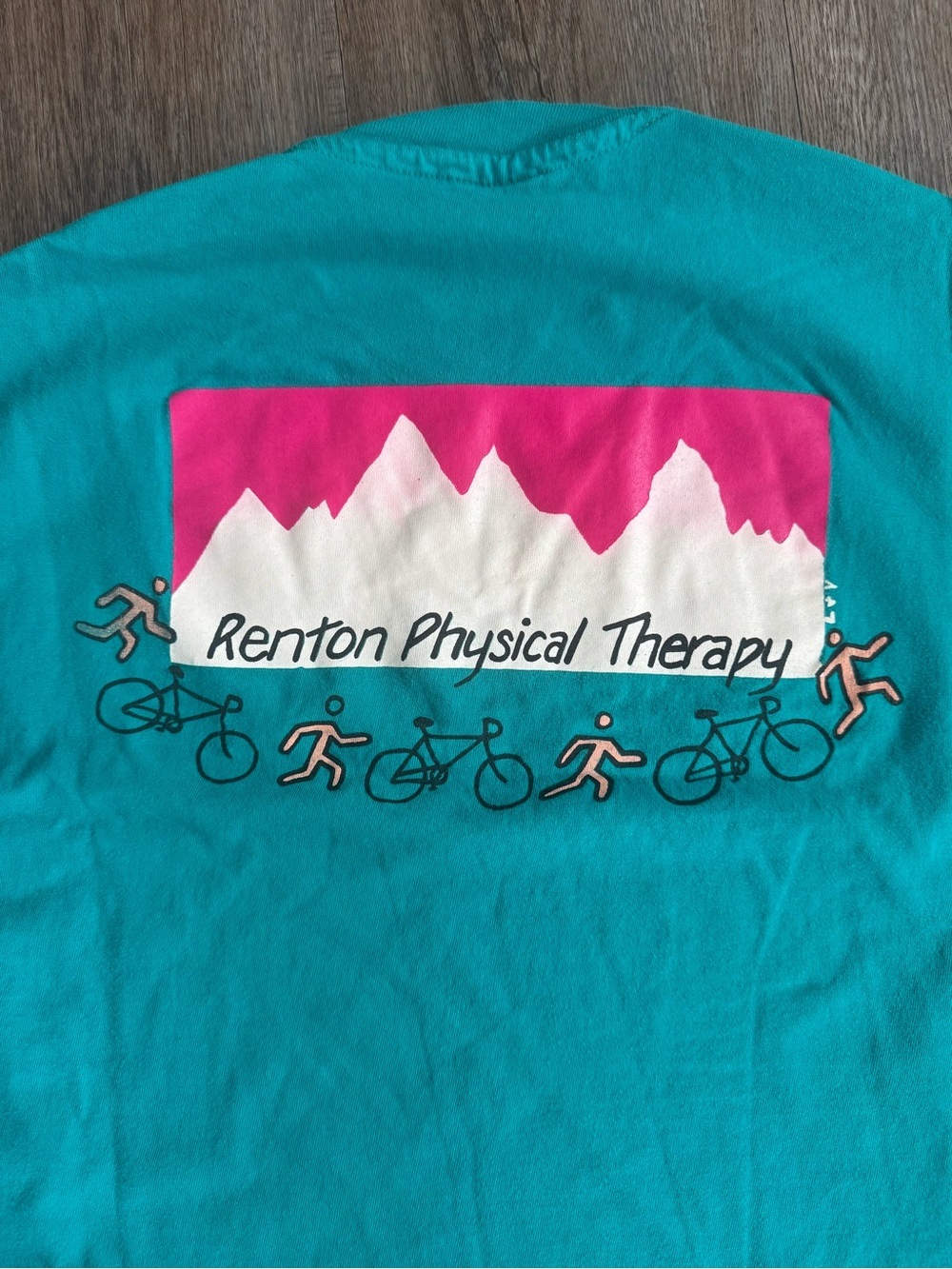Vintage 1993 Renton Physical Therapy Washington T-Shirt - size XL Single Stitch - Picture 7 of 7
